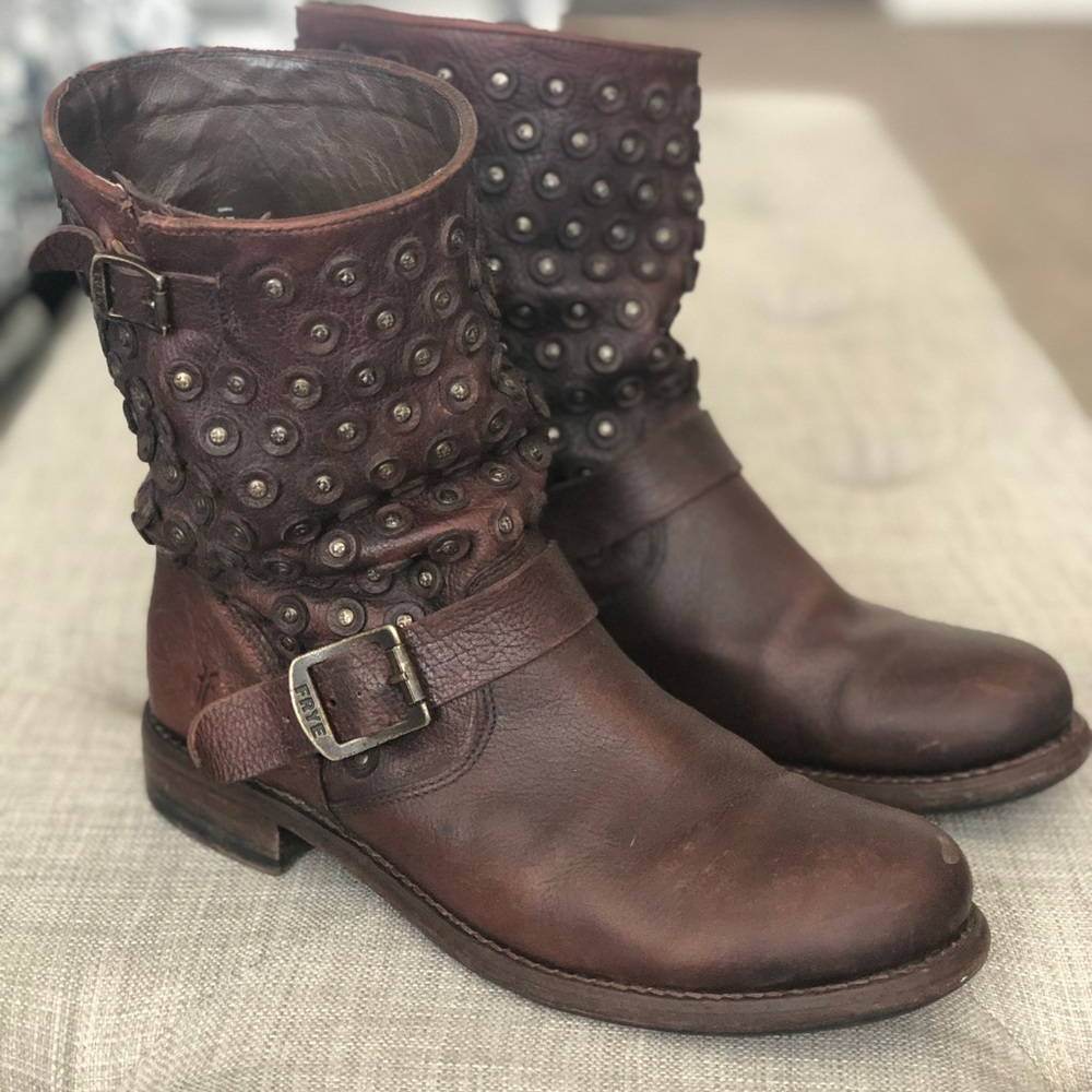 Frye Jenna Disc Moto Boot